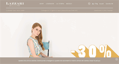 Desktop Screenshot of lazzarionline.com